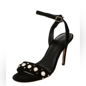 Sandro Paris Pumps Heels with Pearl Accents